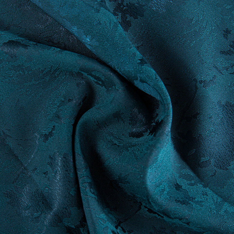 Divatos légáteresztő függöny ágynemű Jacquard szövet
